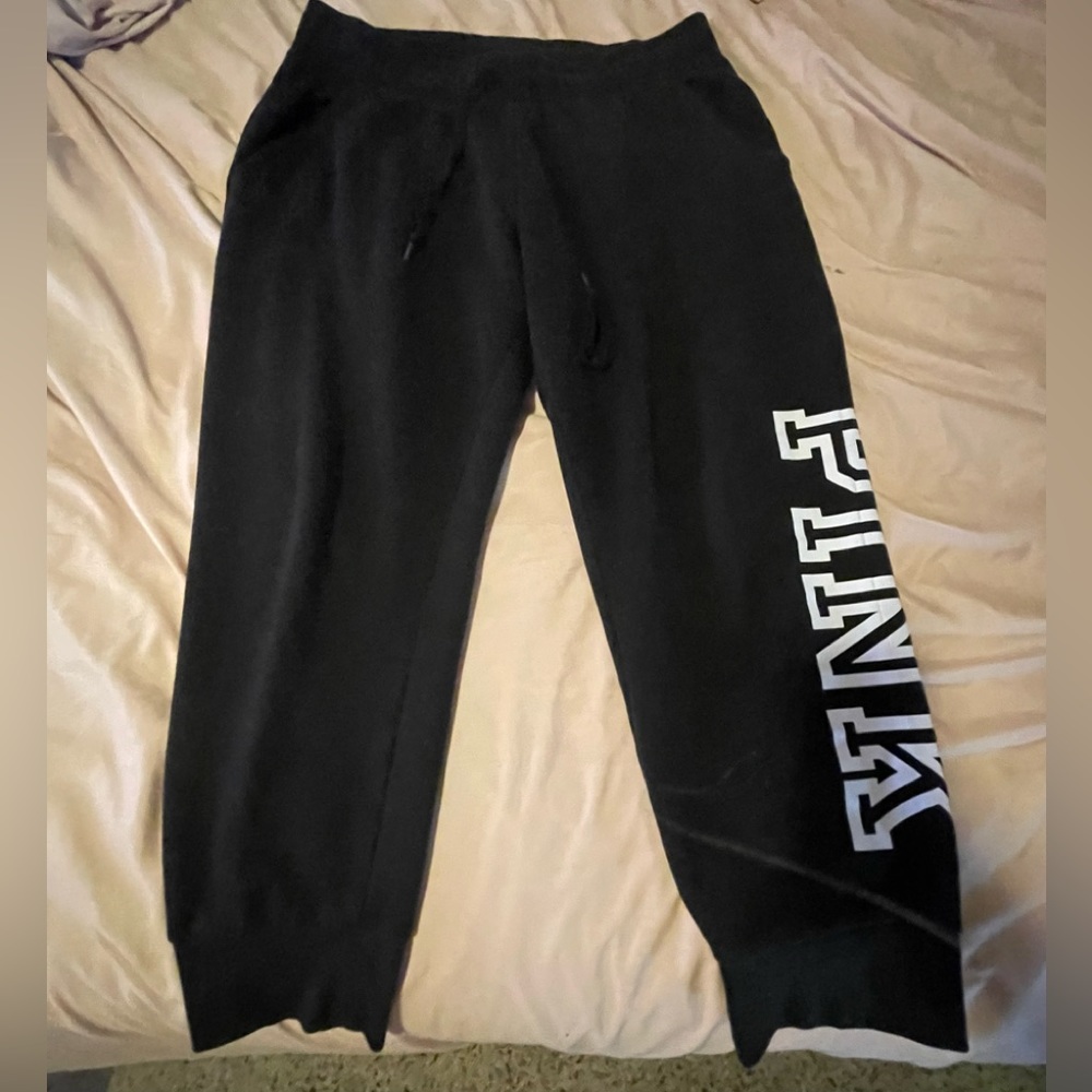 pink victoria secret sweatpants